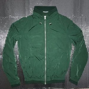 Adolfo Dominguez Men’s Green Zipper Jacket. Size S